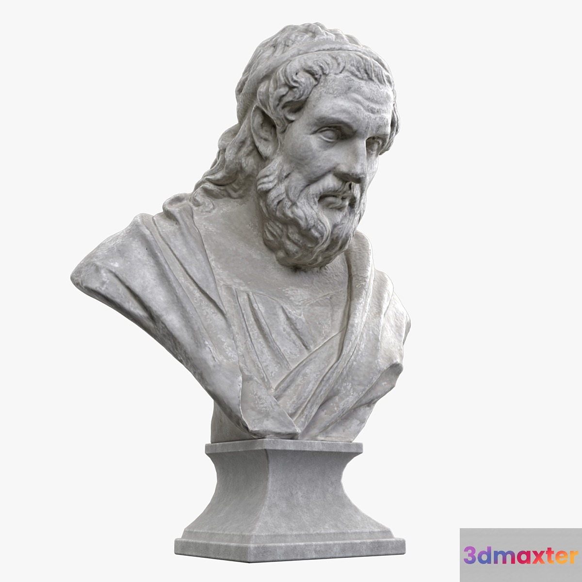 Greek philosopher IV century. BC NS. 3D Max