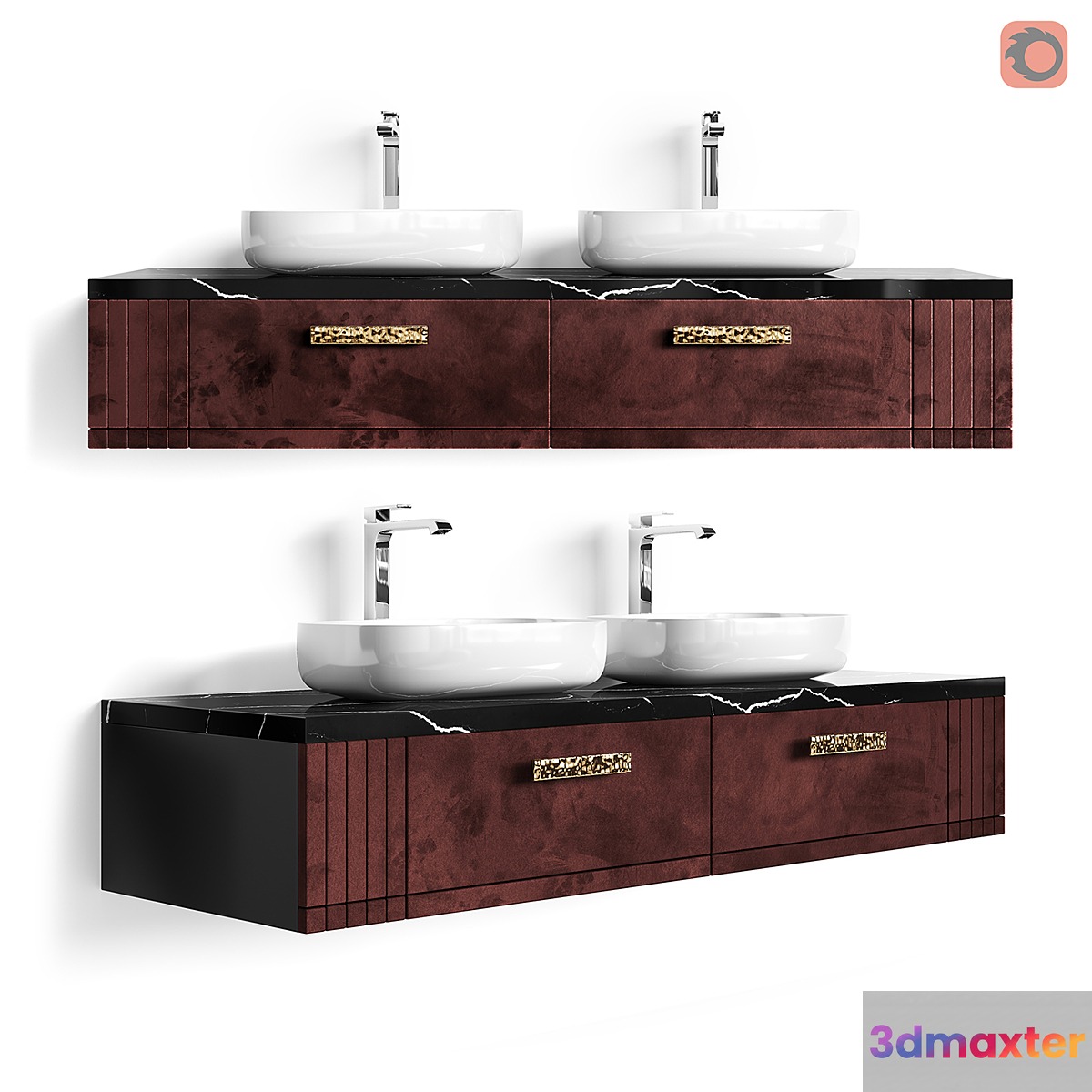 STORE 54 Hanging cabinet Jasper Double