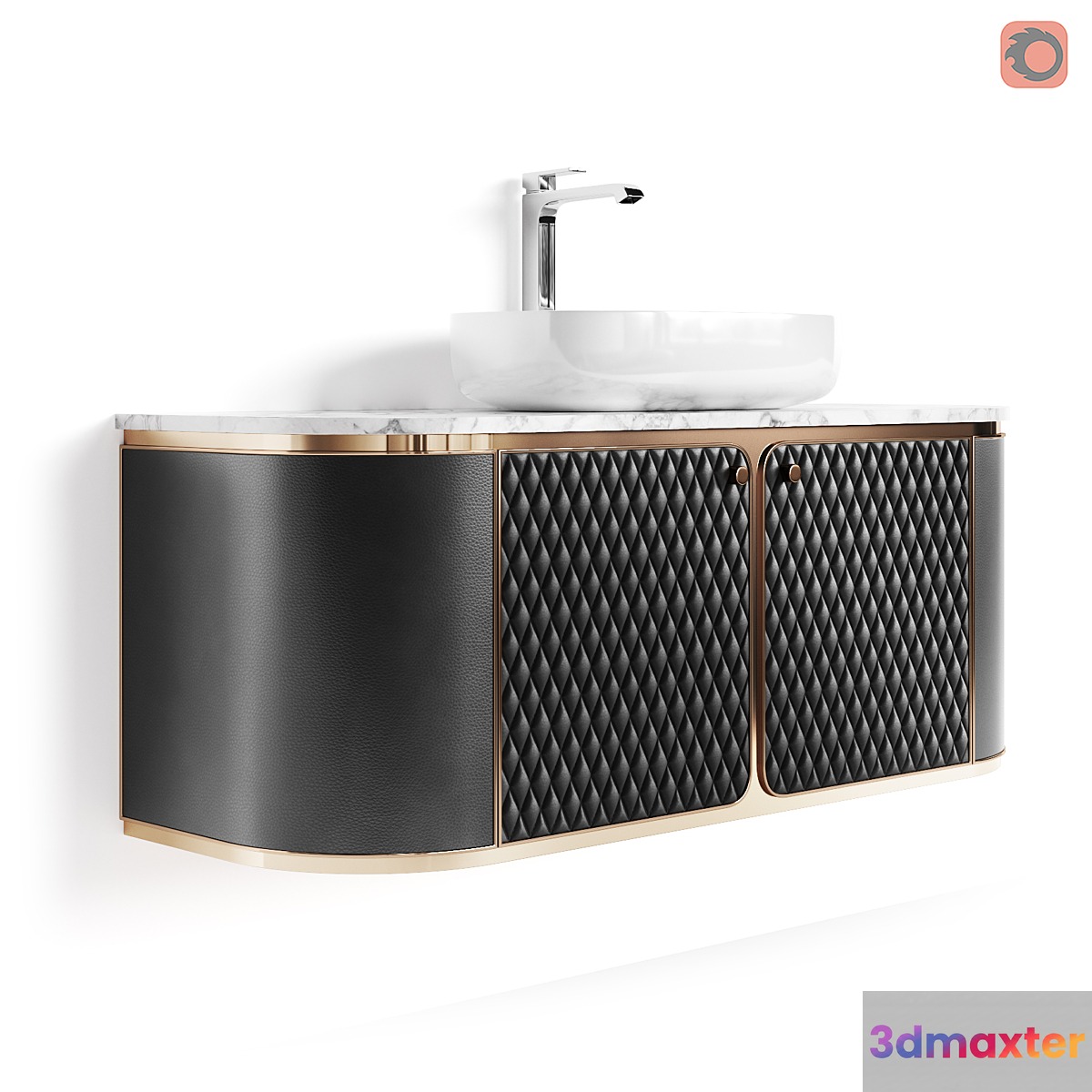 STORE 54 Wall hung bathroom cabinet Warlock Single