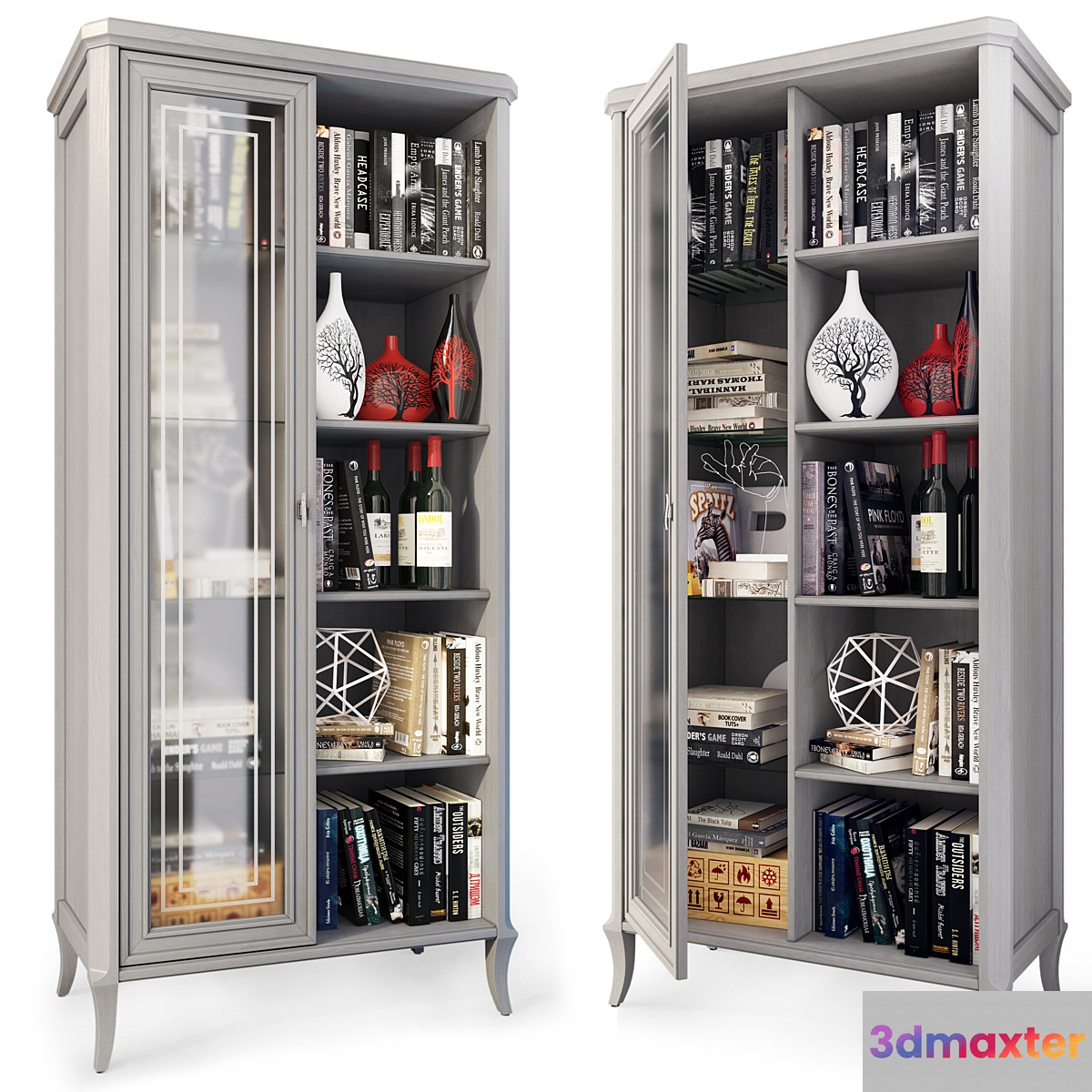 Showcase bookcase by Angstrem