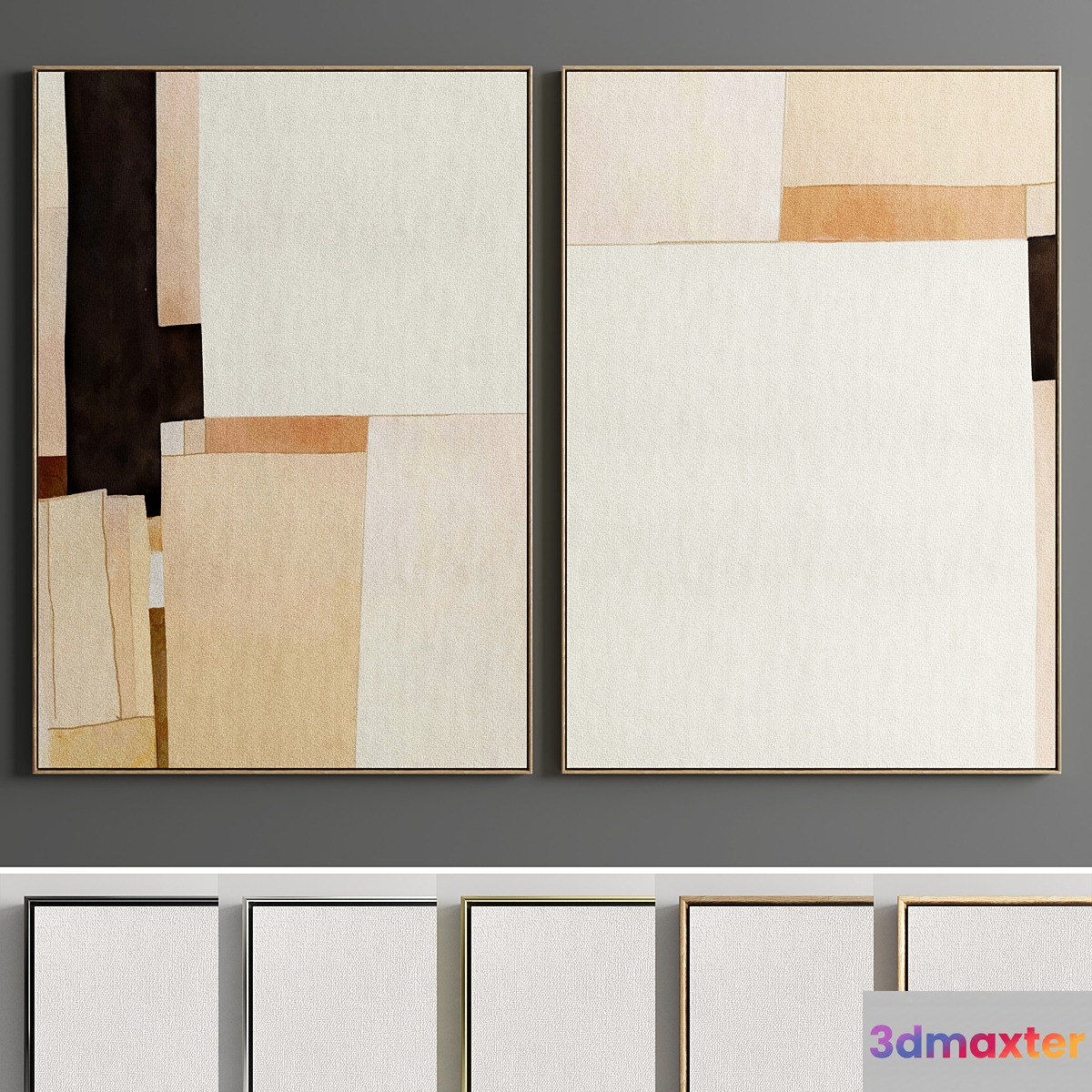 Photo frame 80 3D Max