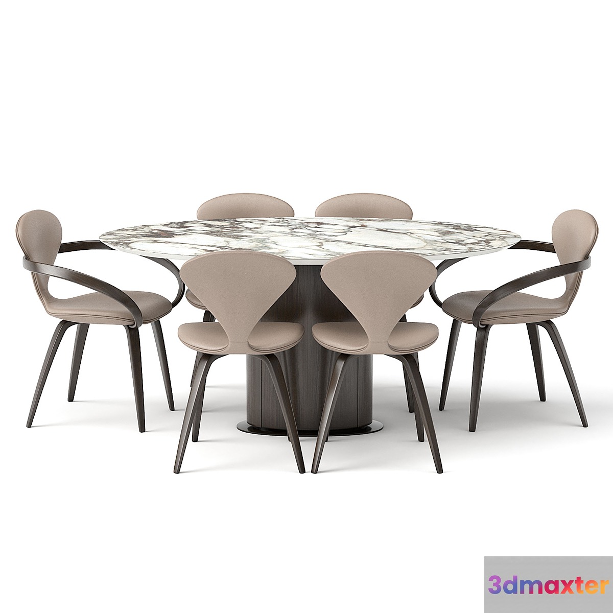 group with oval table apriori ST3 160x100 OM