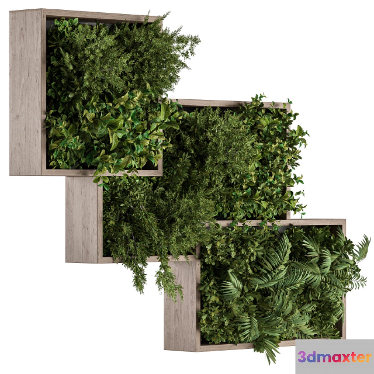 Vertical Garden Wood Frame - Wall Decor 31