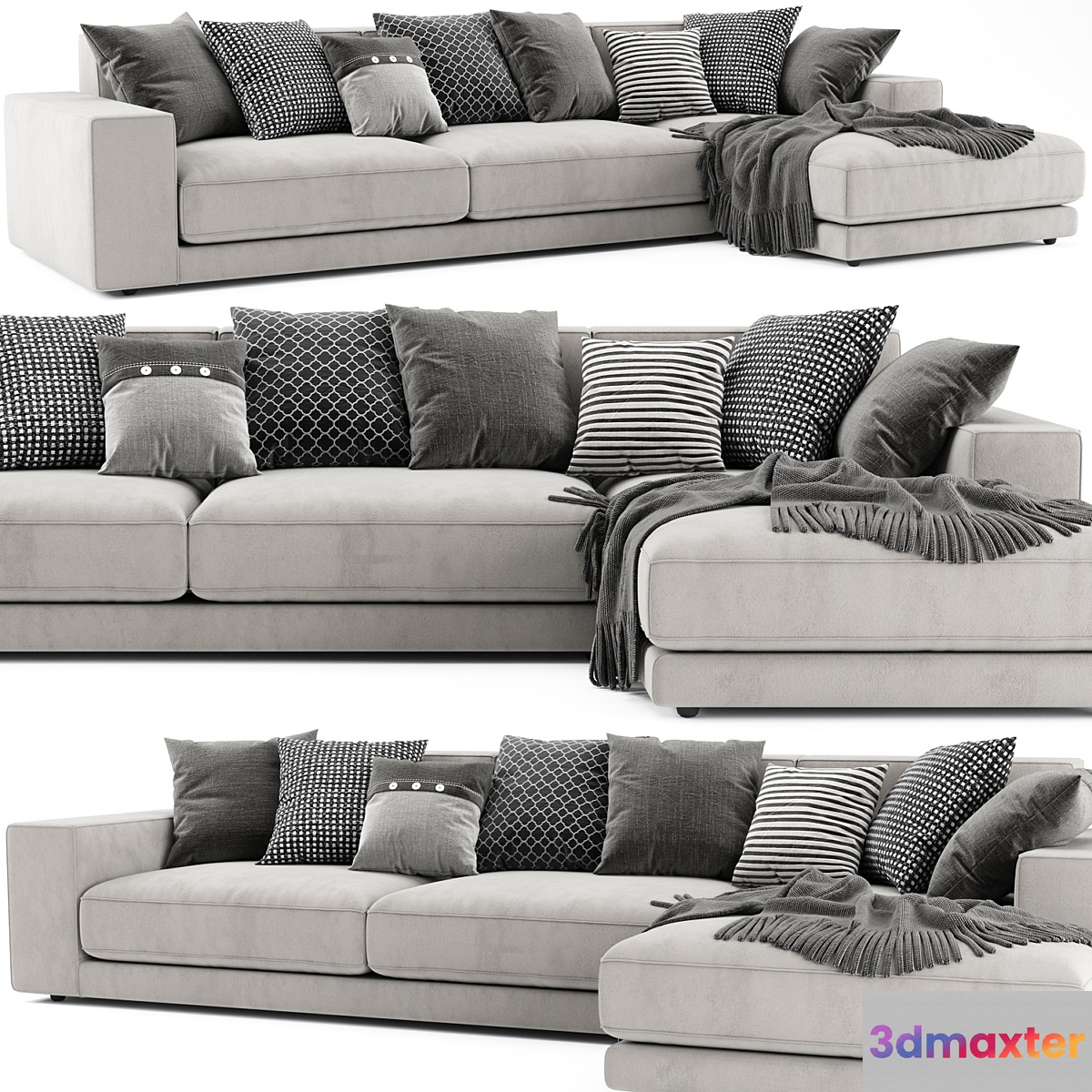 Ditre italia buble chaise longue 3D Max