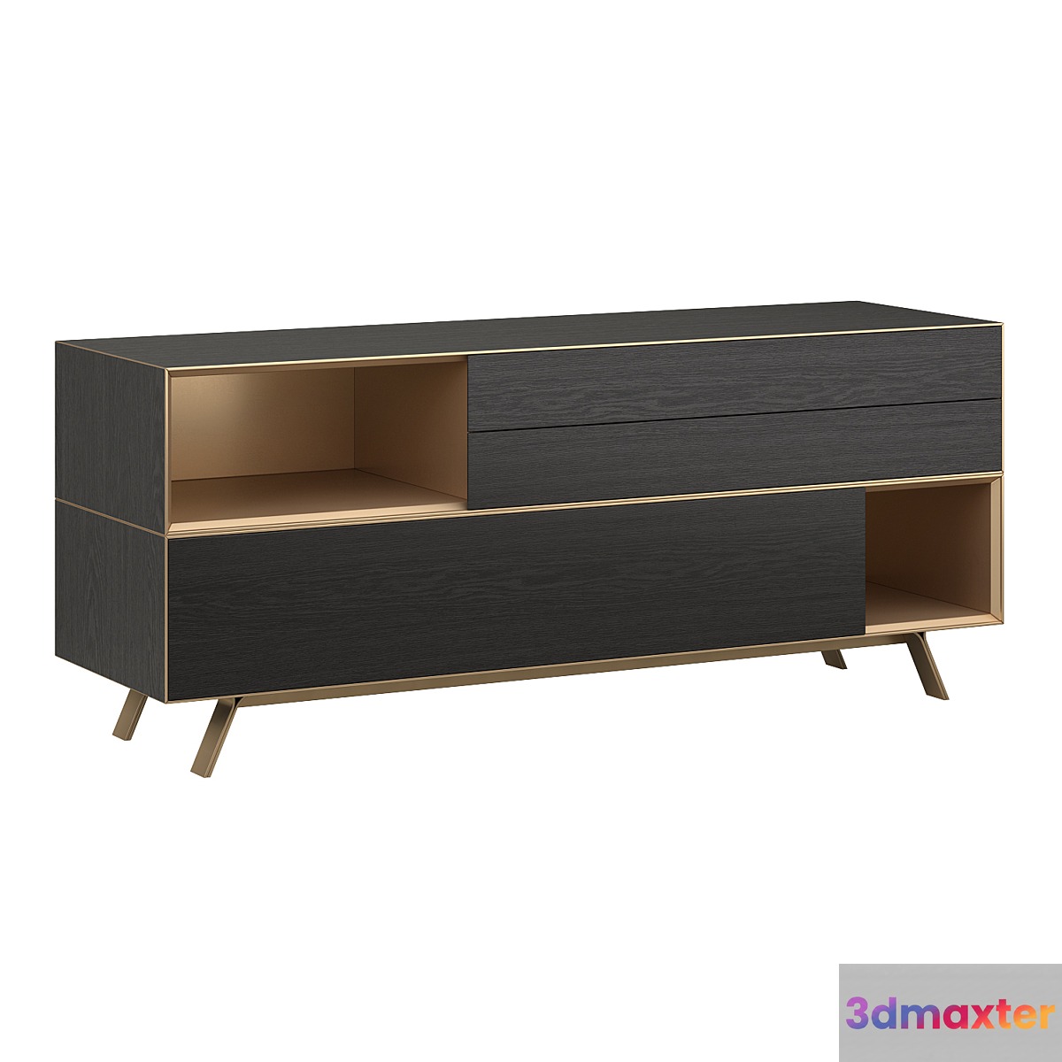 Italian horizontal dresser Domino In from SanGiamo