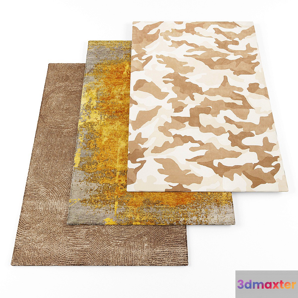 rugs modern 3D Max