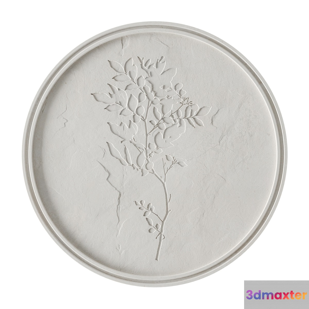 Plaster relief decoration 1 3D Max