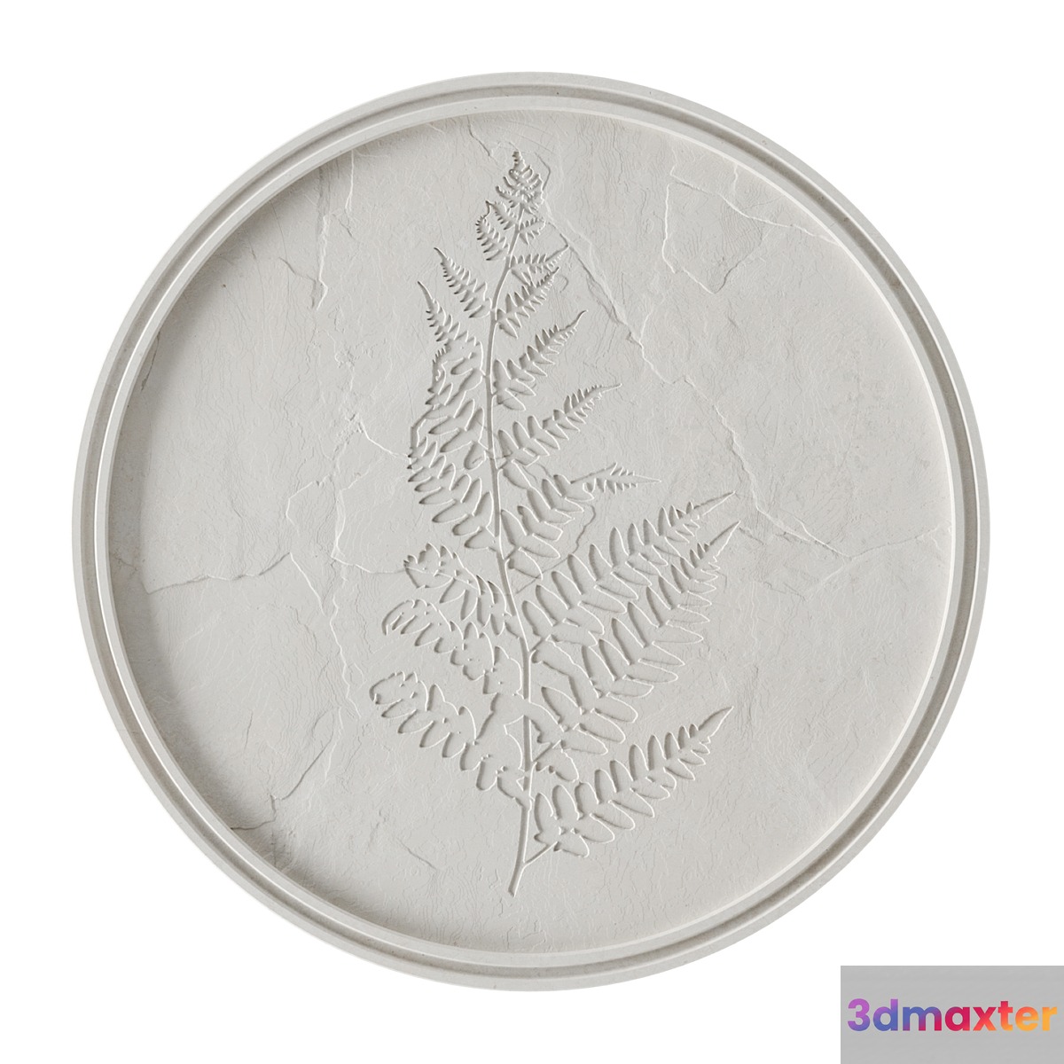 Plaster relief decoration 3 3D Max
