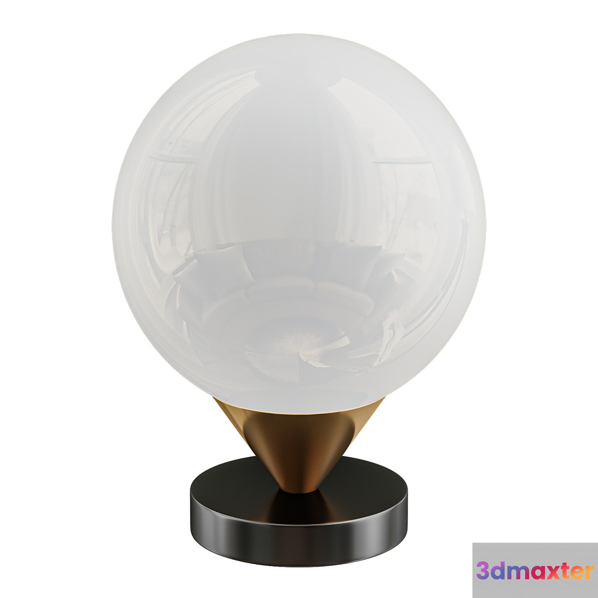Simple Table Lamp 3D Max