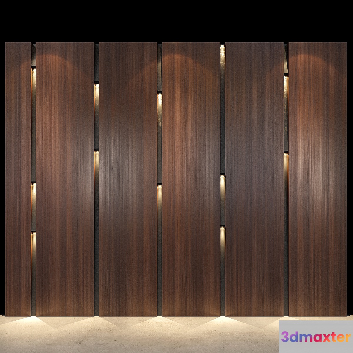 Wall Panel 53 3D Max