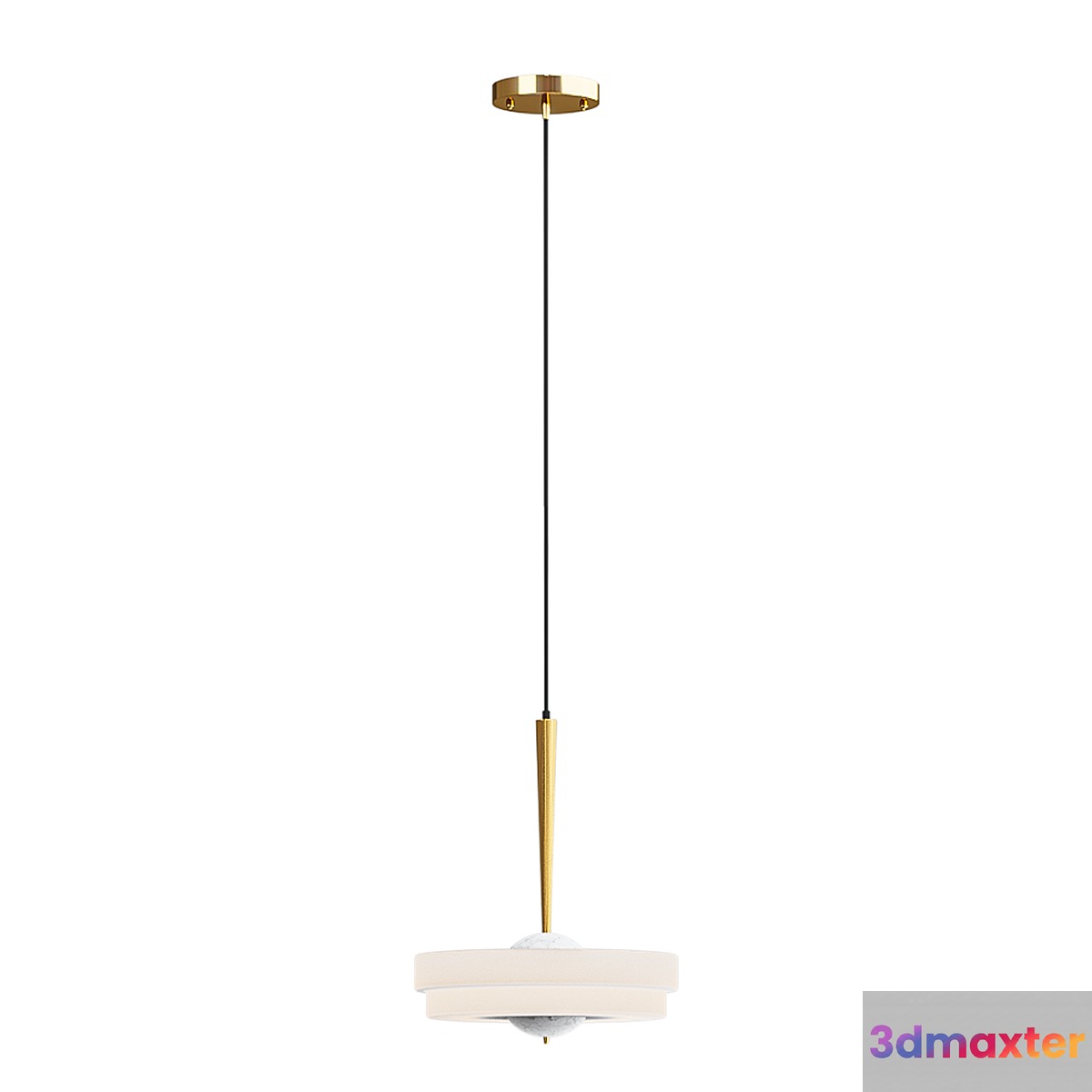 Item: PD854Q Pendant lamp HEL by Romatti green 3D Max