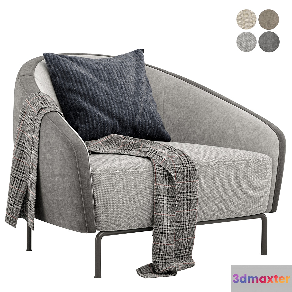Carnaby armchair by Praddy