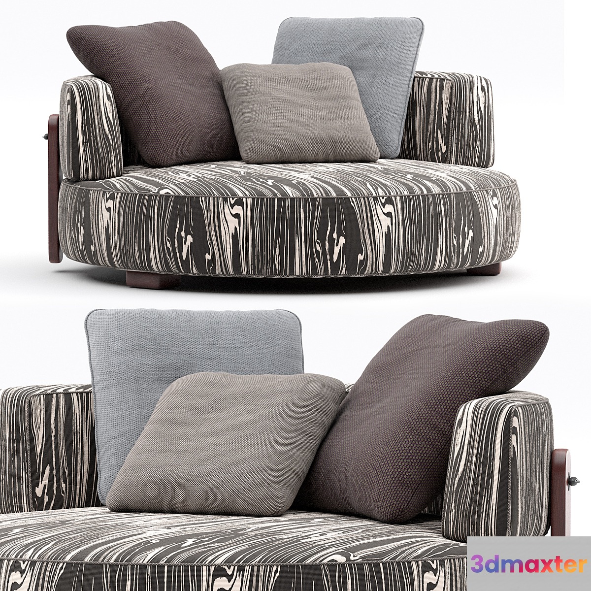 LOVESEAT Florida By Minotti 3D Max