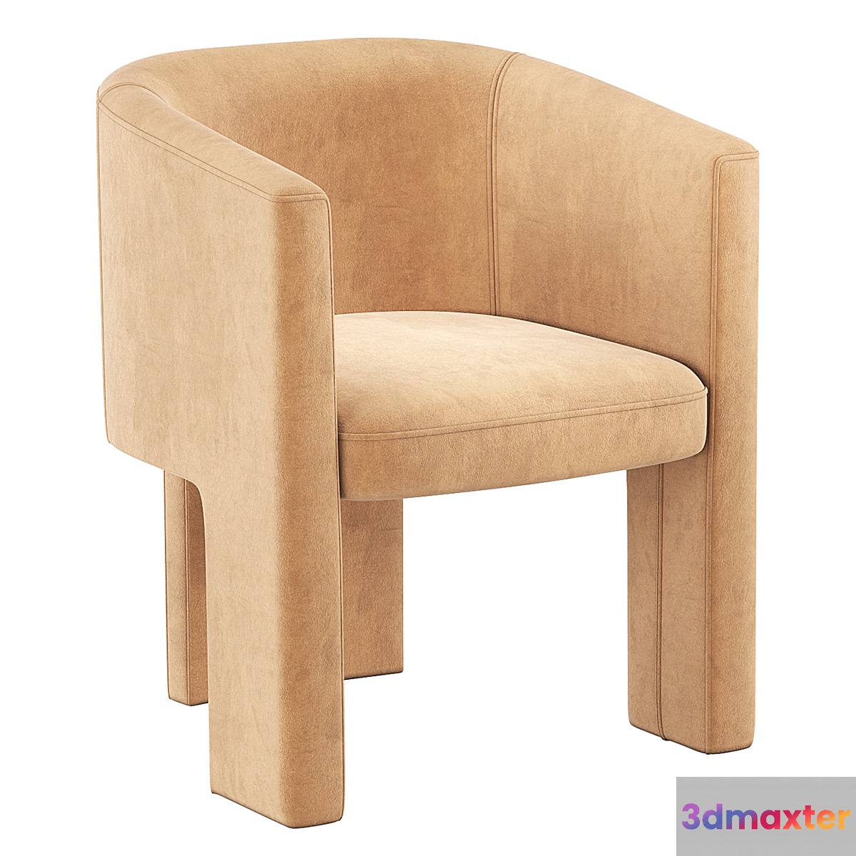 Coco Republic Phoenix Dining Chair 3D Max