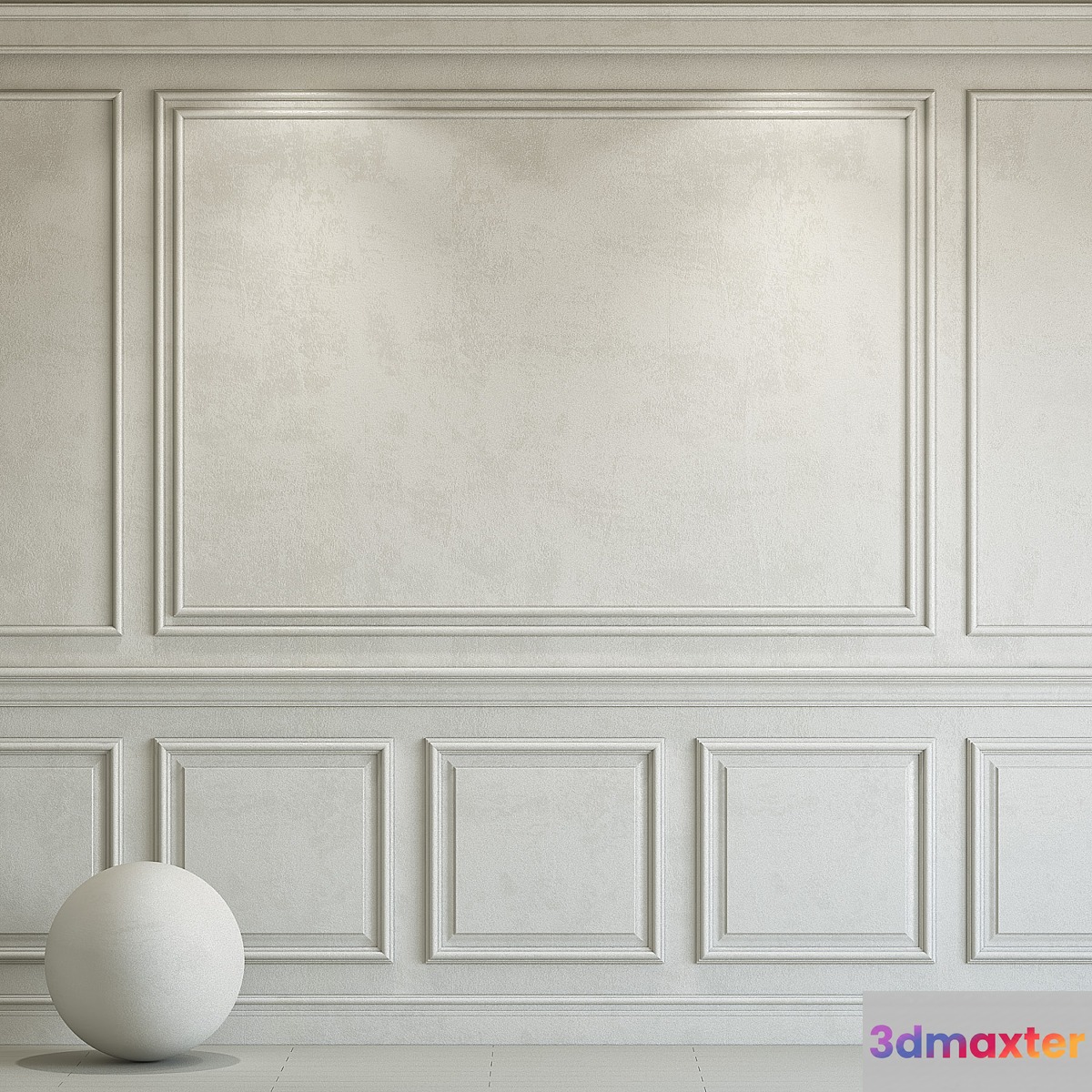 Decorative plaster with molding 228