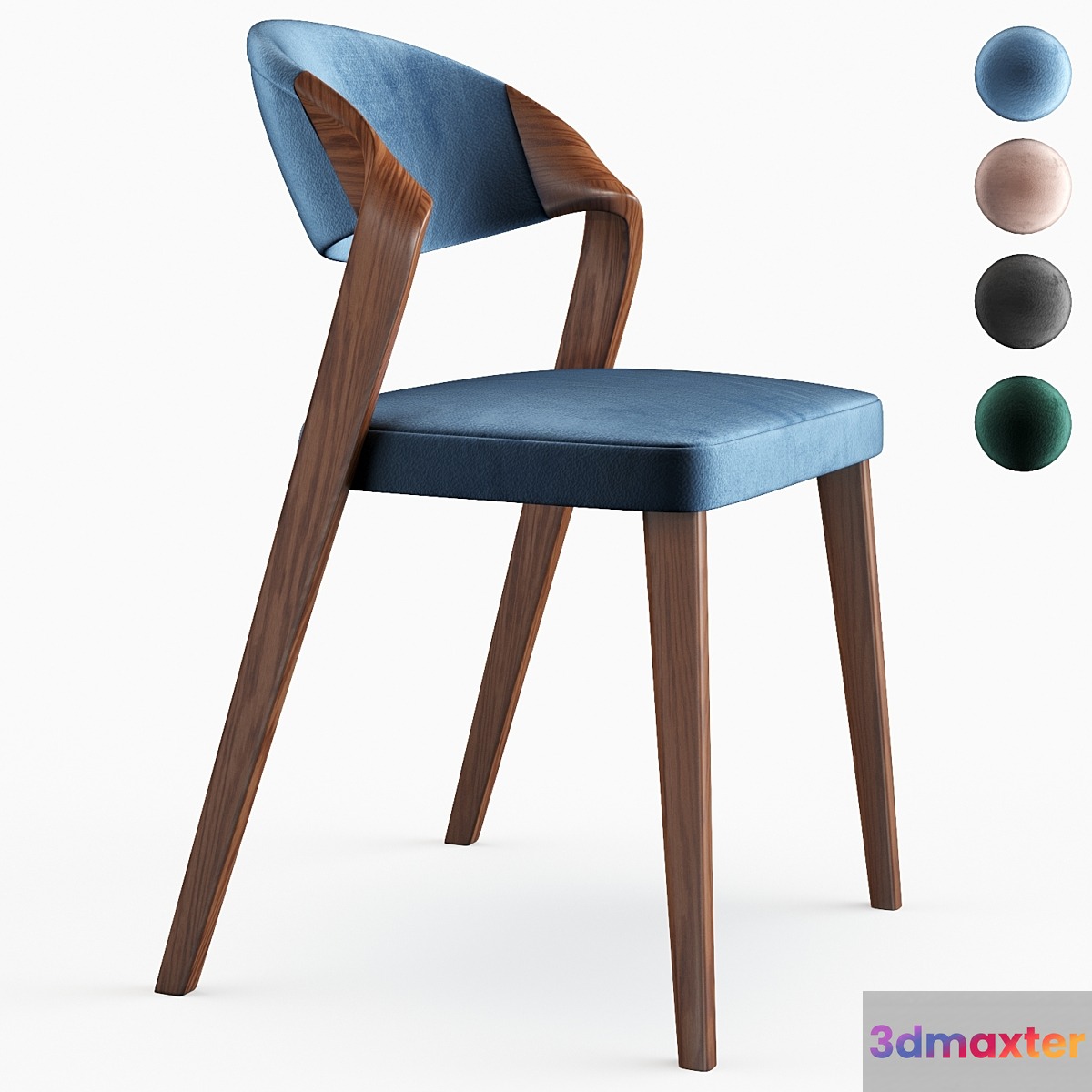Spin chair by Martin Ballendat 3D Max