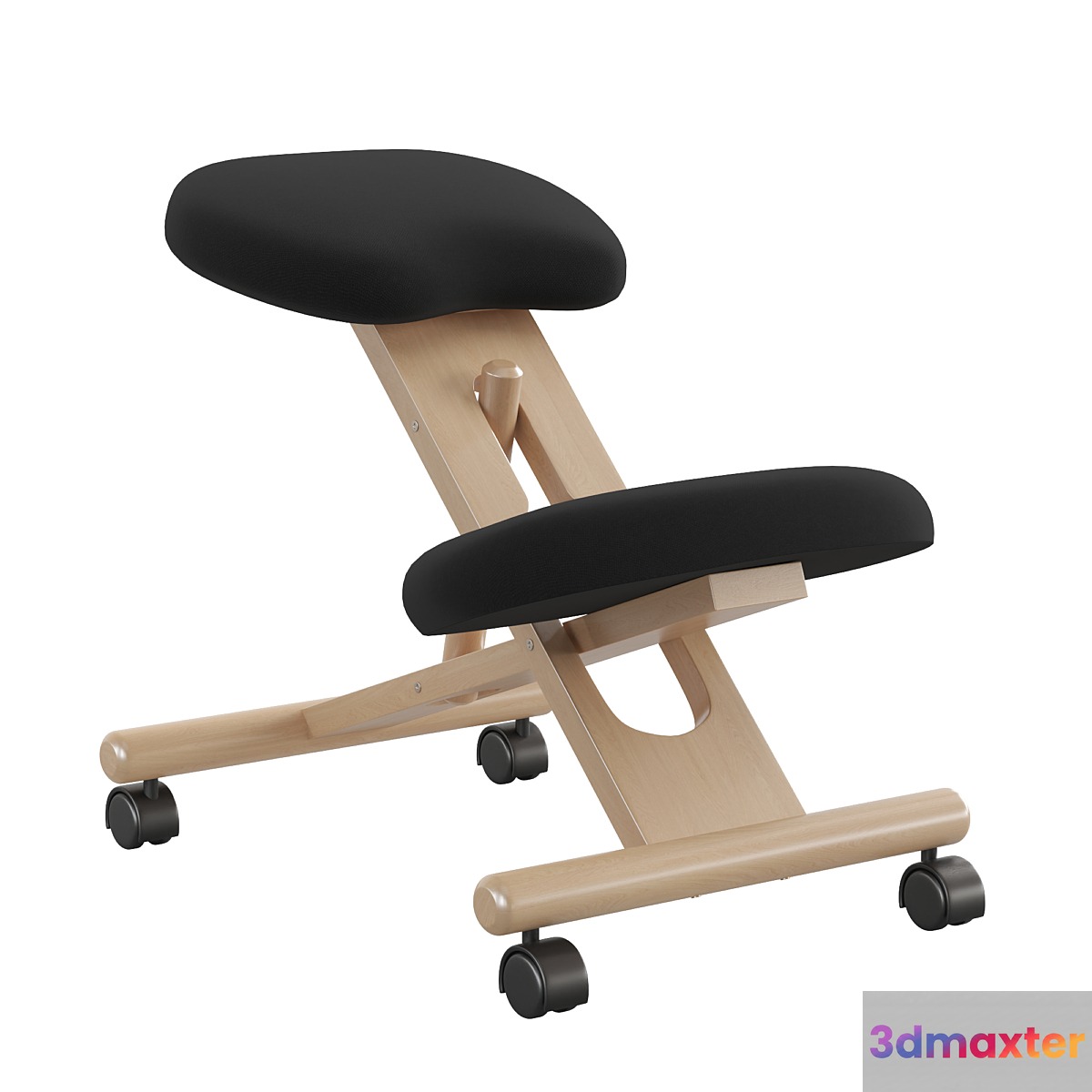Orthopedic kneeling office smart chair 3D Max