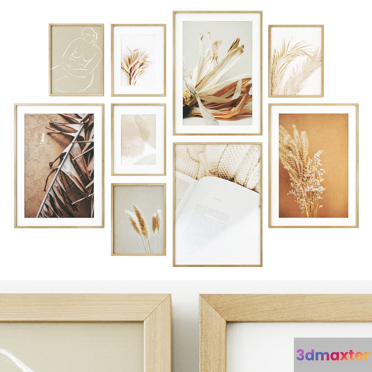 Scandinavian style posters set