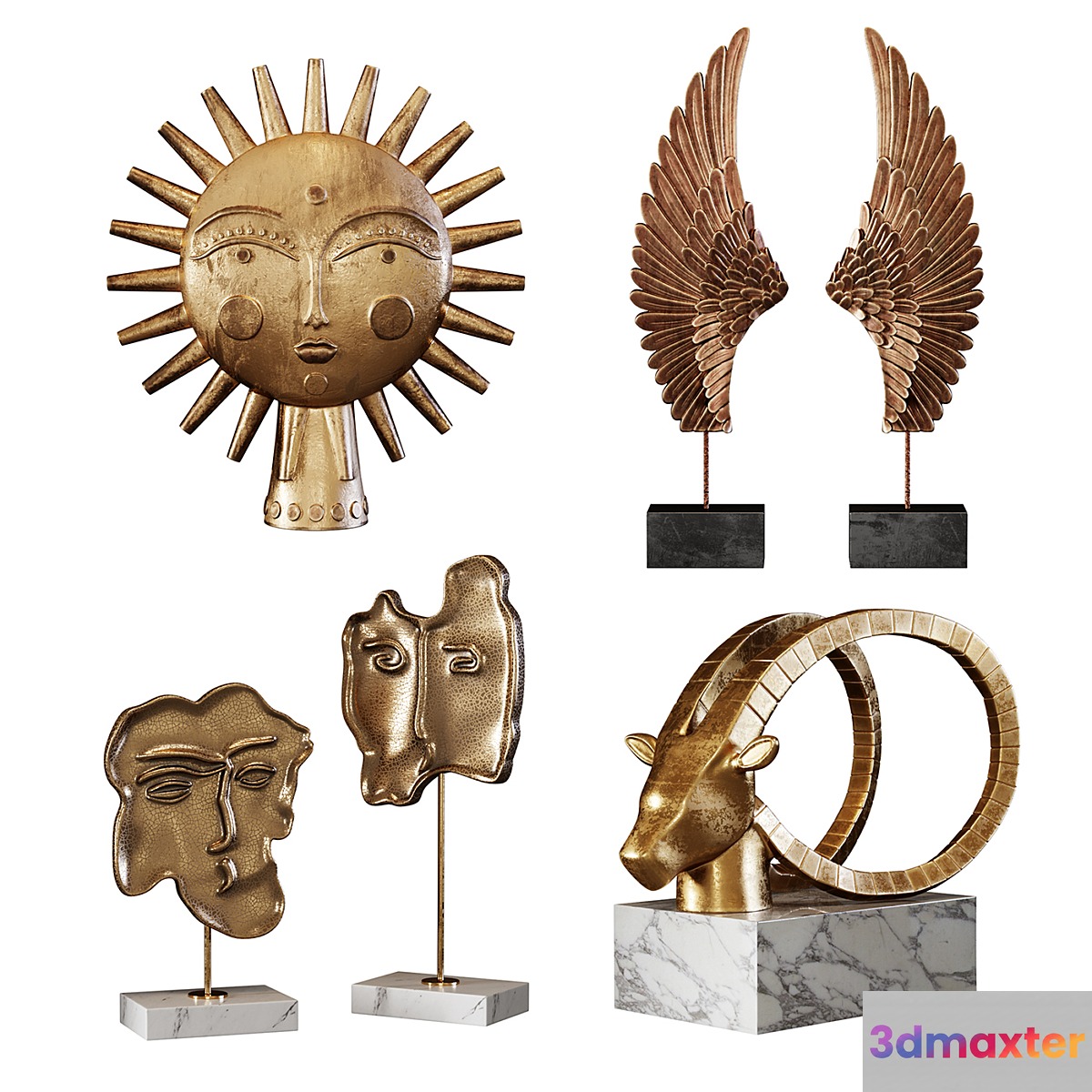 Sculptures 07 3D Max