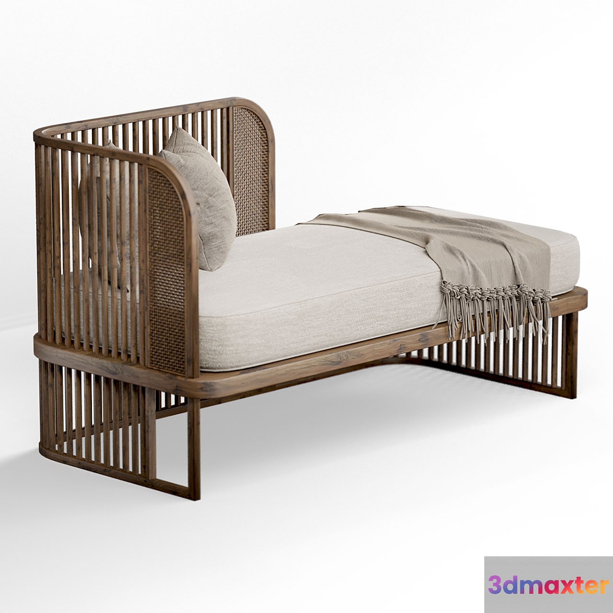 Sofa with cushions # 2 3D Max