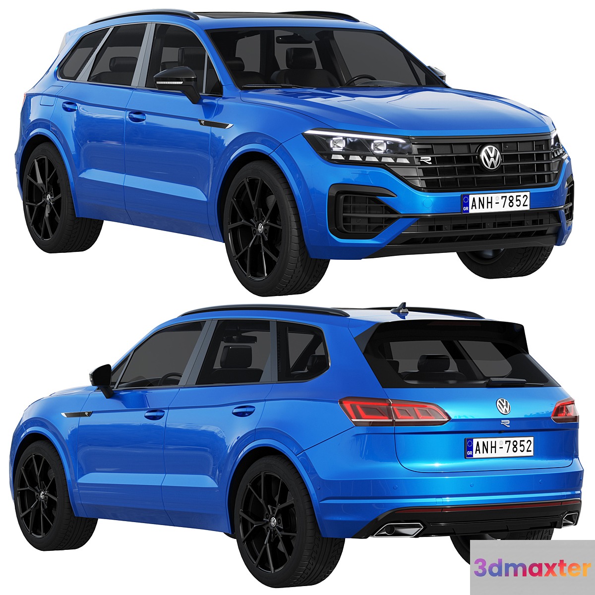 Volkswagen Touareg R 2021 3D Max