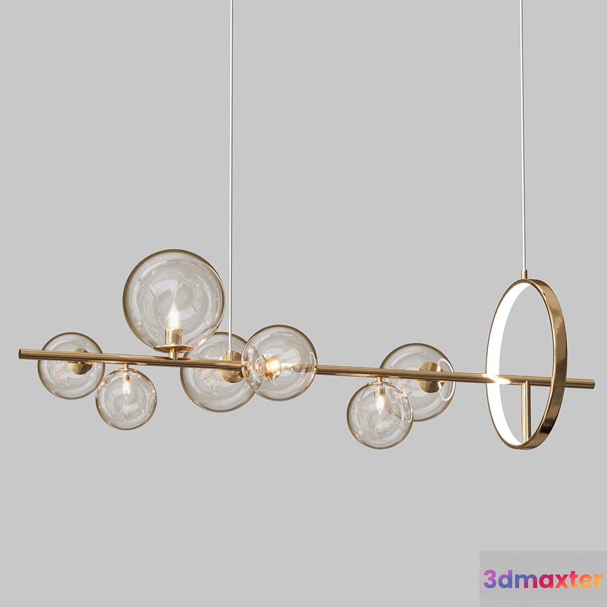 lampatron IONA L pendant light 3D Max