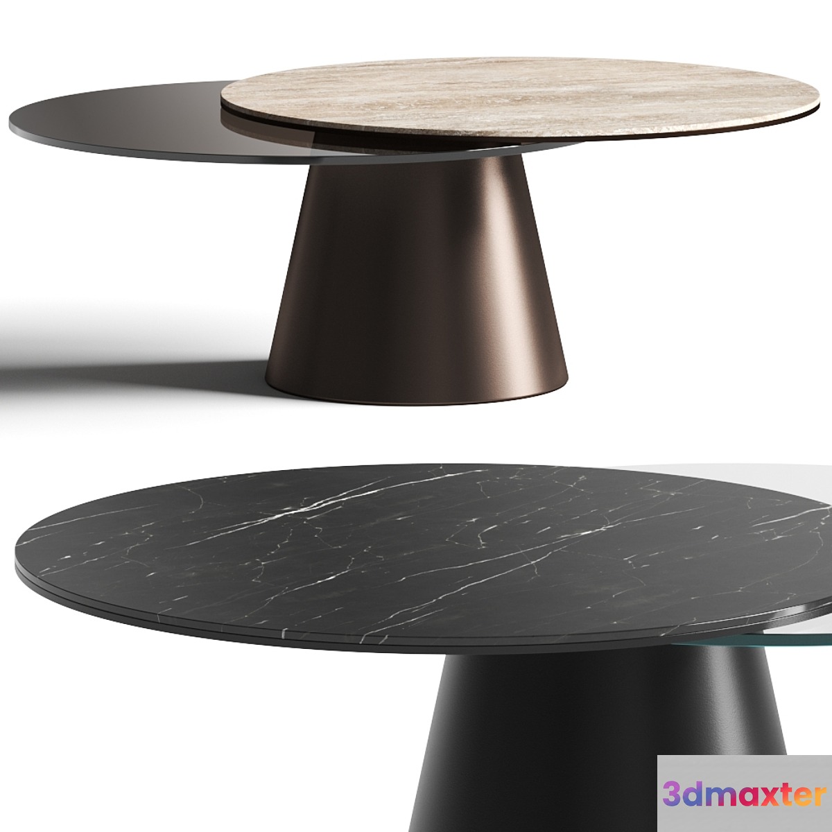 Naos Girotondo Coffee Tables 3D Max
