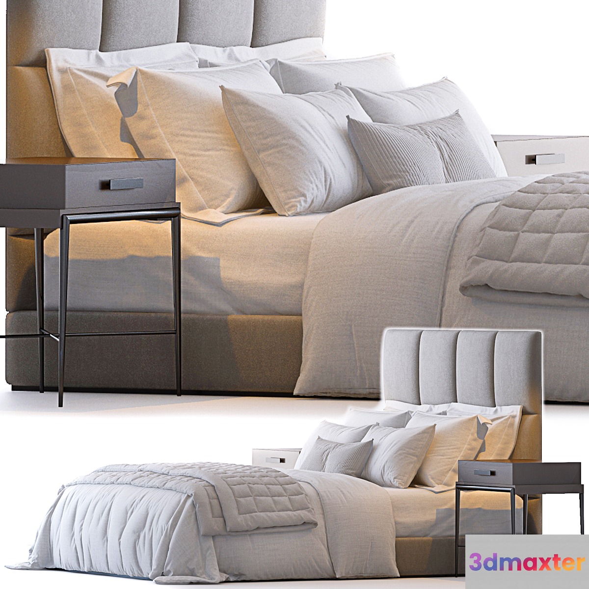 Bed by the Sofa and Chair company 46 3D Max