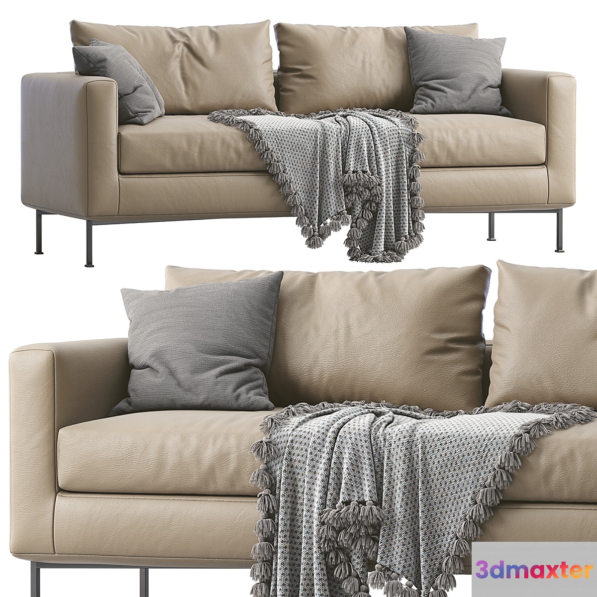 Livingdivani Leather Sofa Box