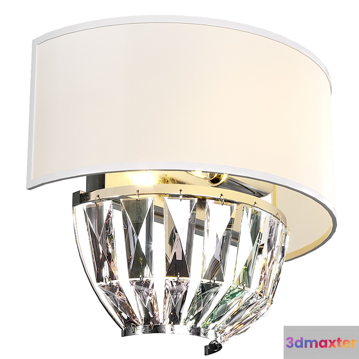 Maytoni Pantheon H021WL-02CH chandelier 3D Max