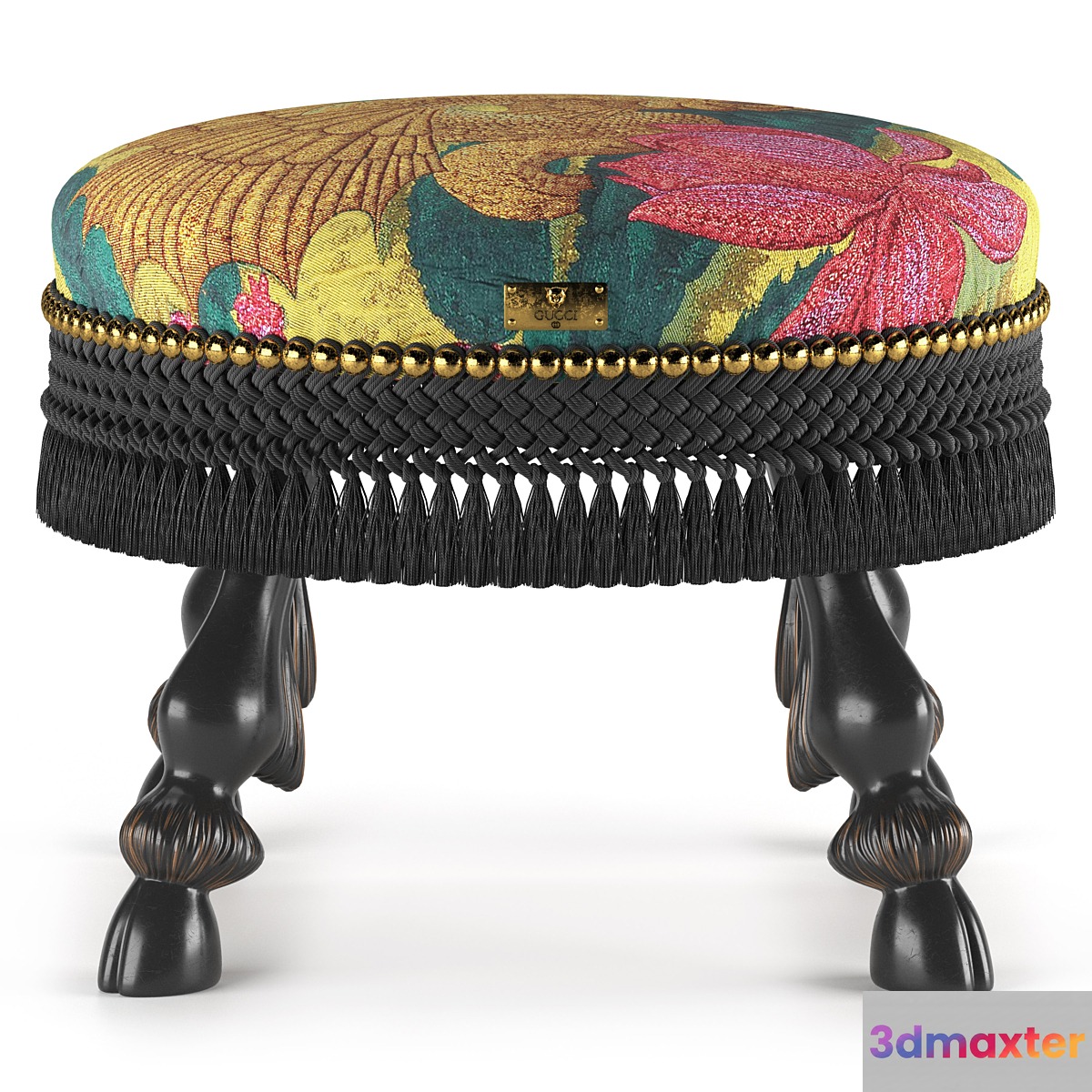 Dragonfish stool by Gucci