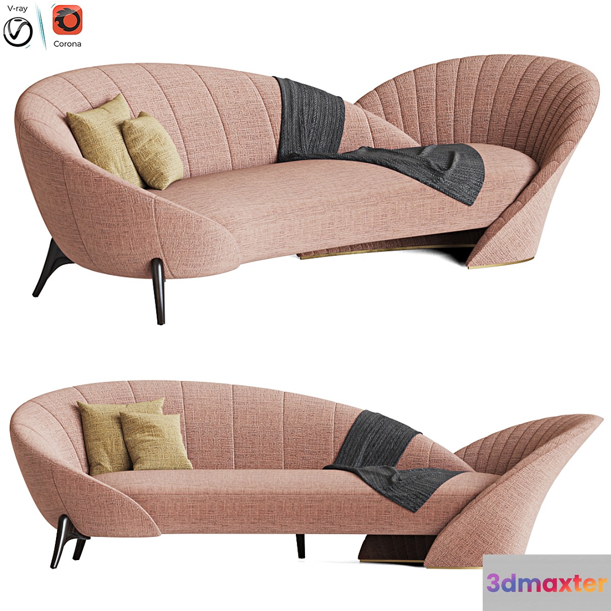 Presence Curved Sofa Visionnaire - No.2