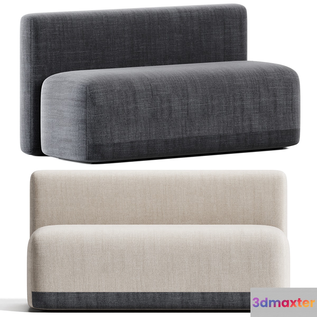 Season Sofa Model A - Straight by Viccarbe