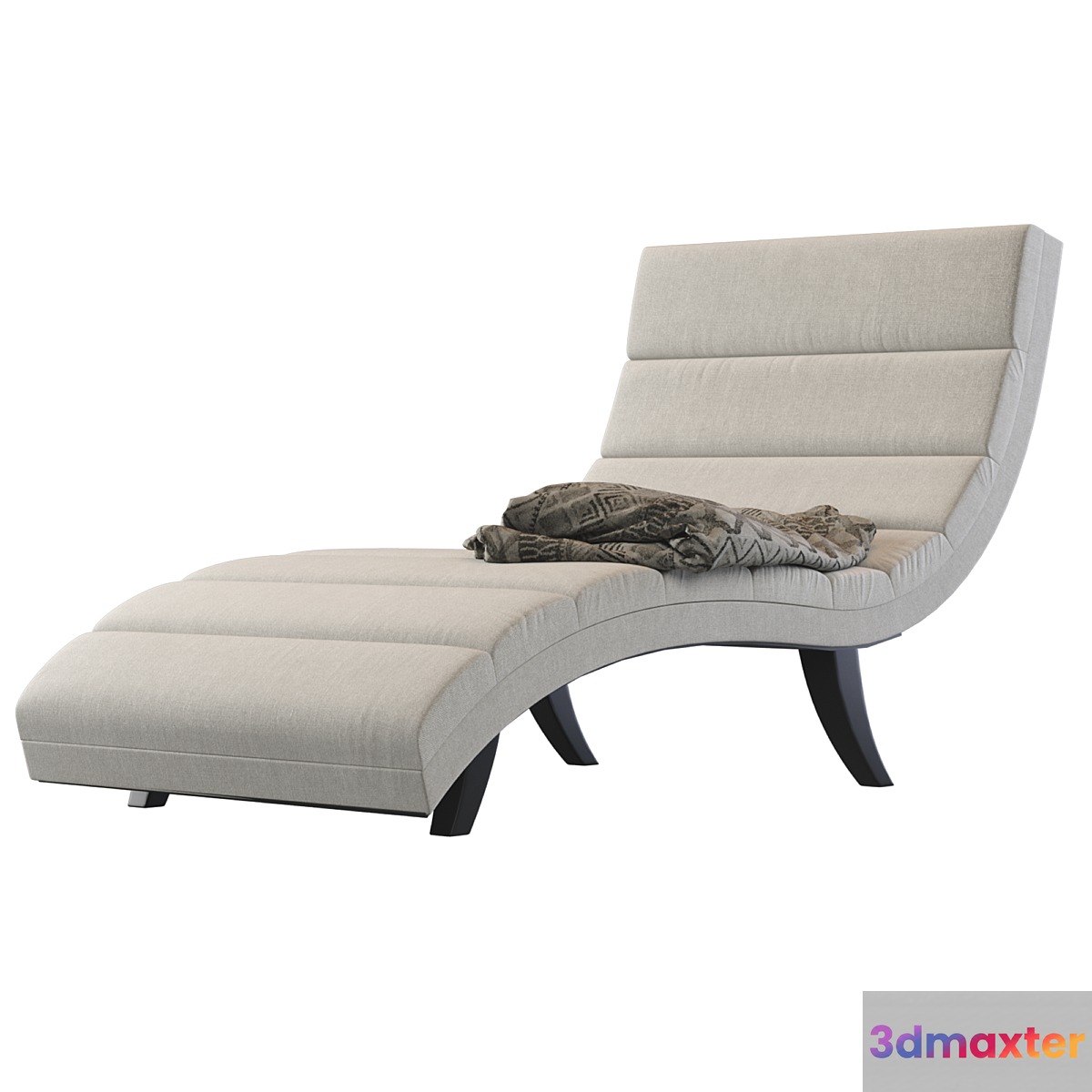 Relax Chair Balou Cream 190cm KARE 3D Max