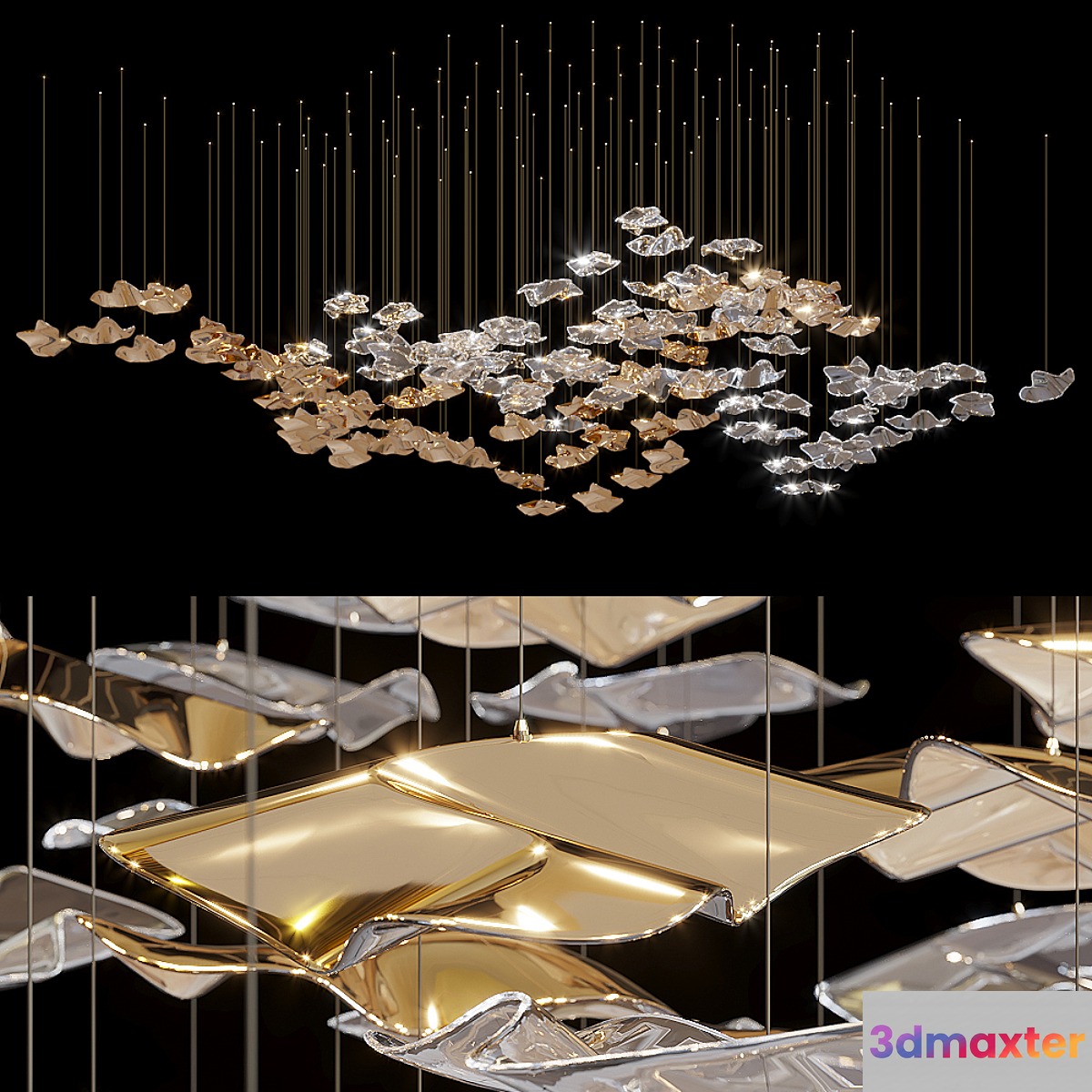 Pendant lamp Haberdashery - Sand & Sea 3D Max