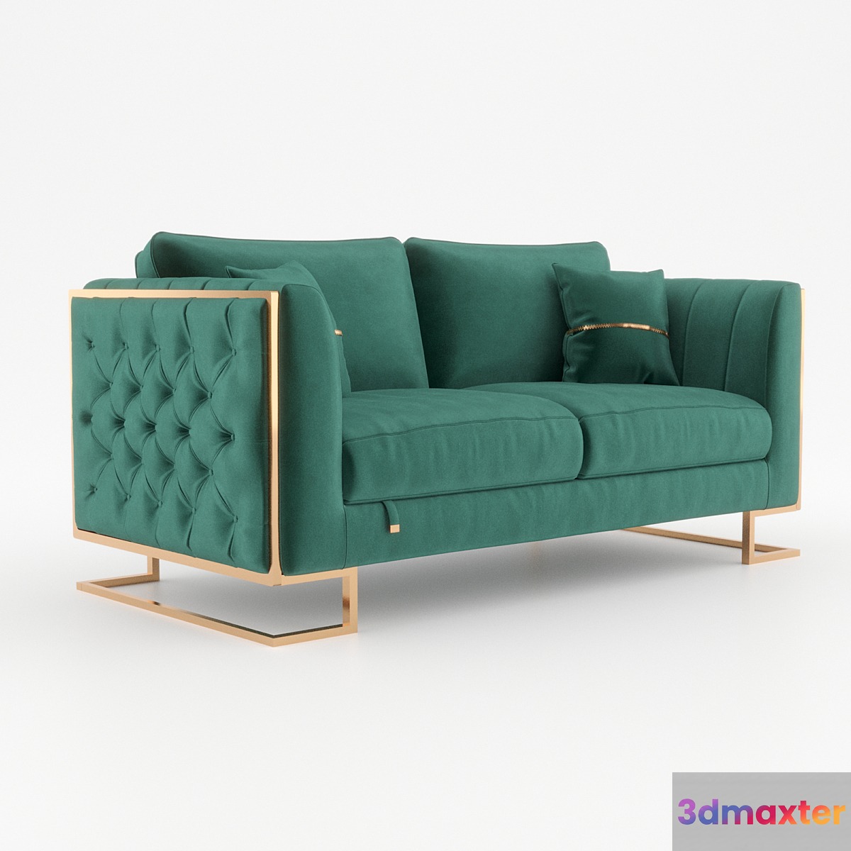 Double sofa Luciano OM 3D Max