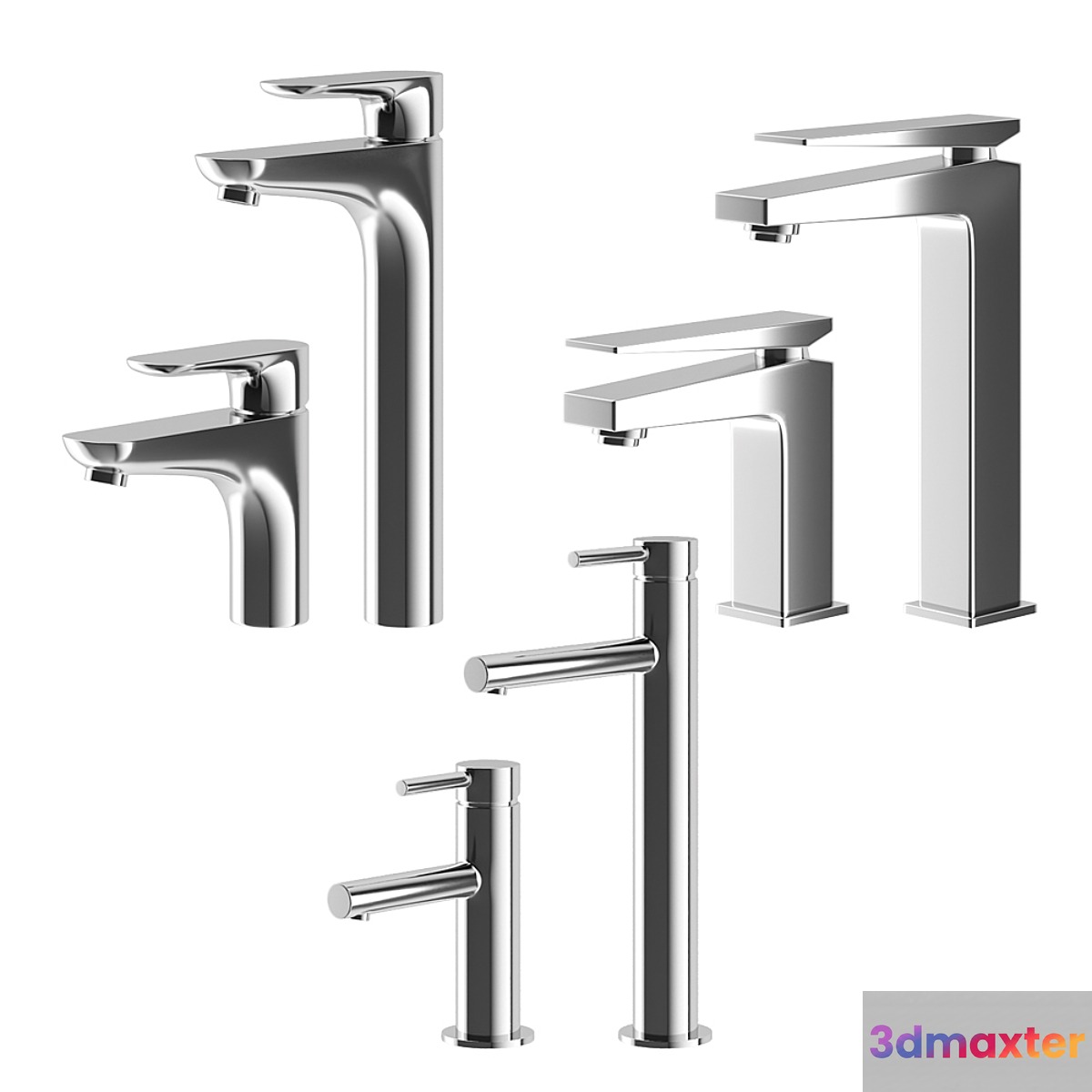 vitra Origin Brava X line mixers 3D Max