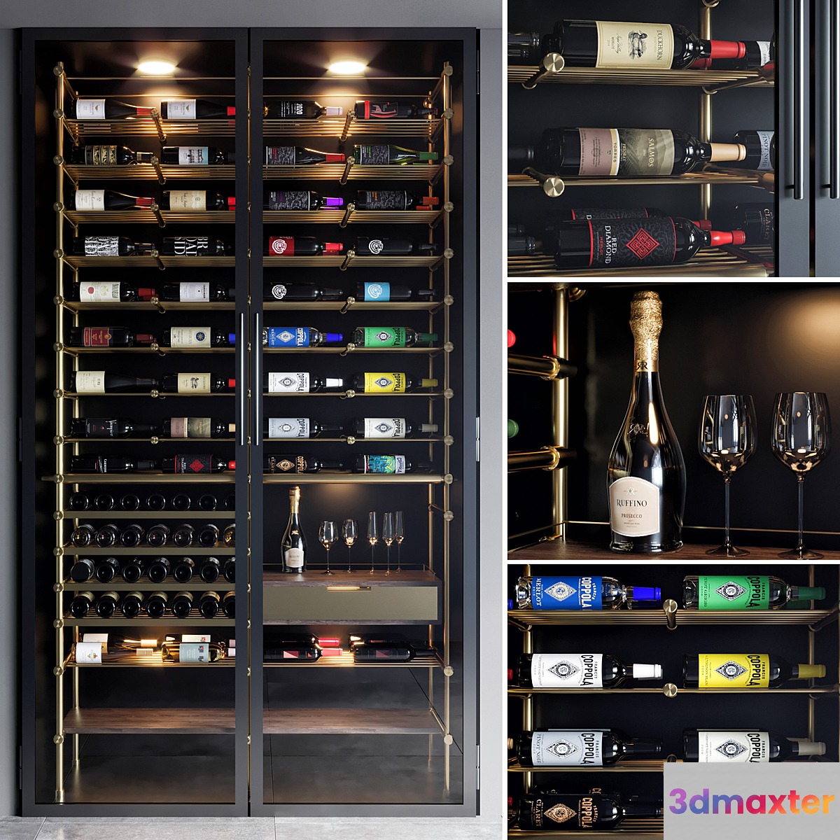 wine shelf 03 - No.3