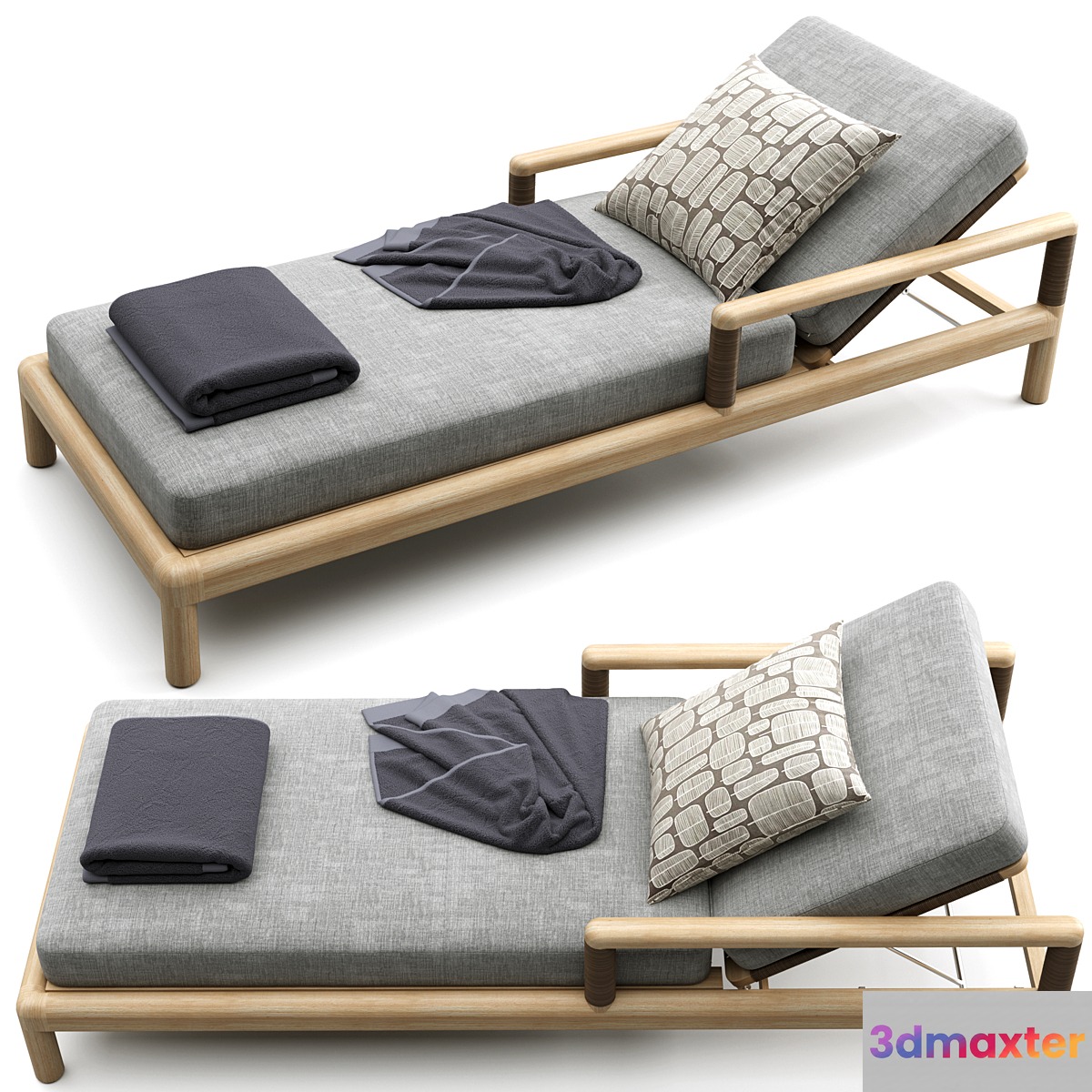 ISLA CHAISE RHoutdoor 3D Max