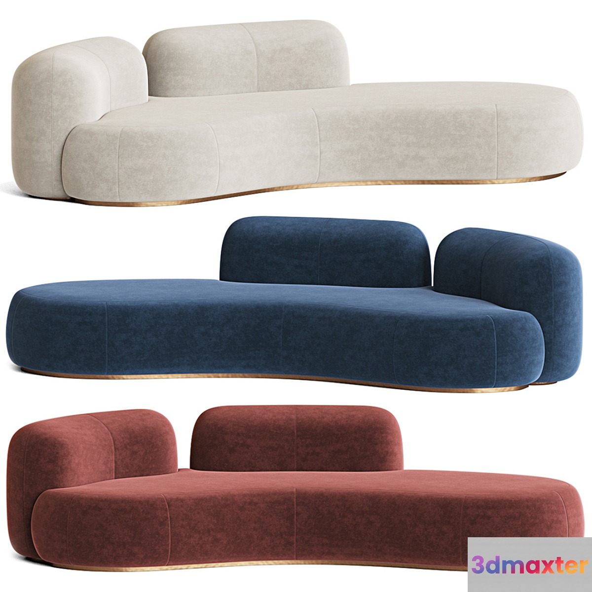 Tateyama XL Sofa Secolo 3D Max