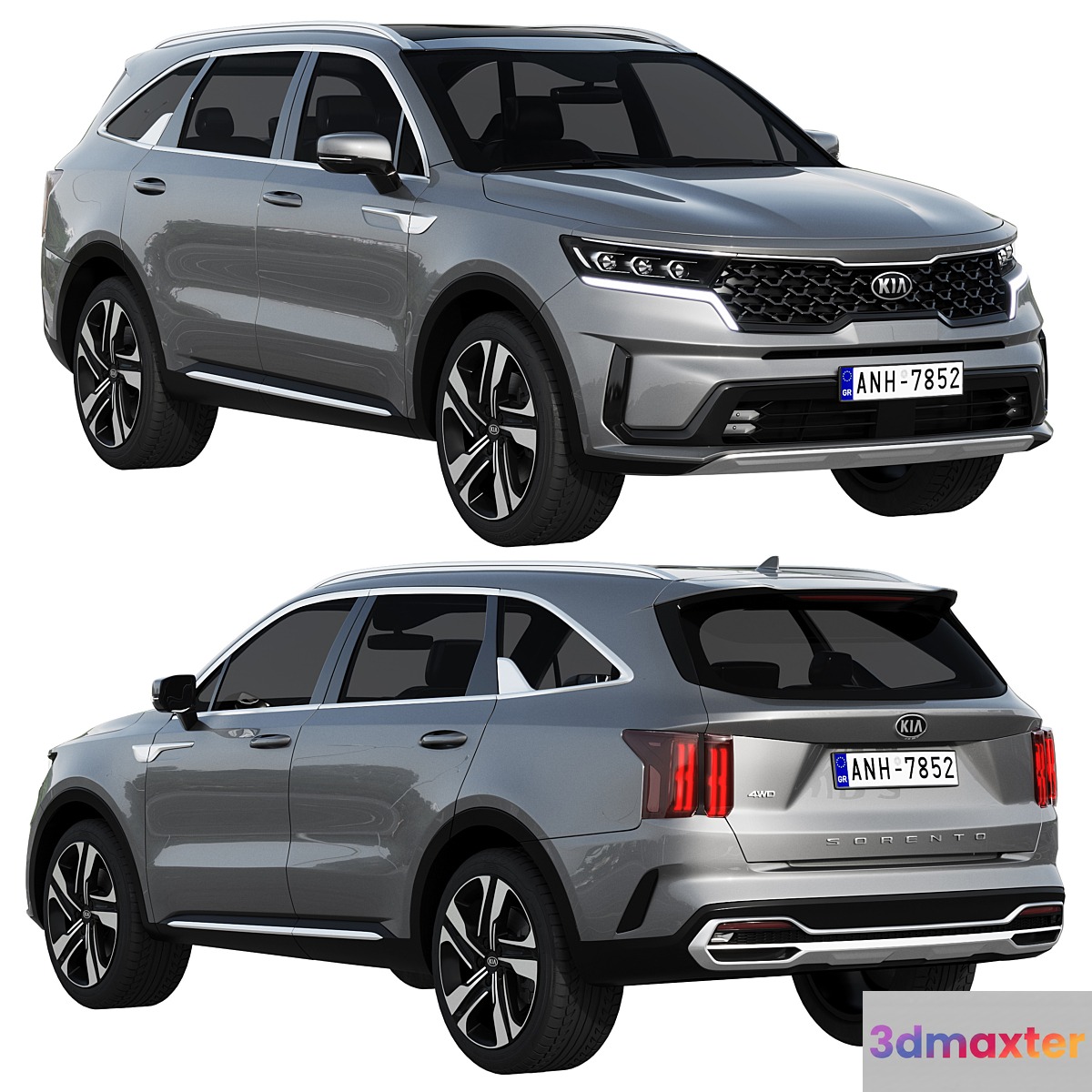KIA Sorento 2021 3D Max