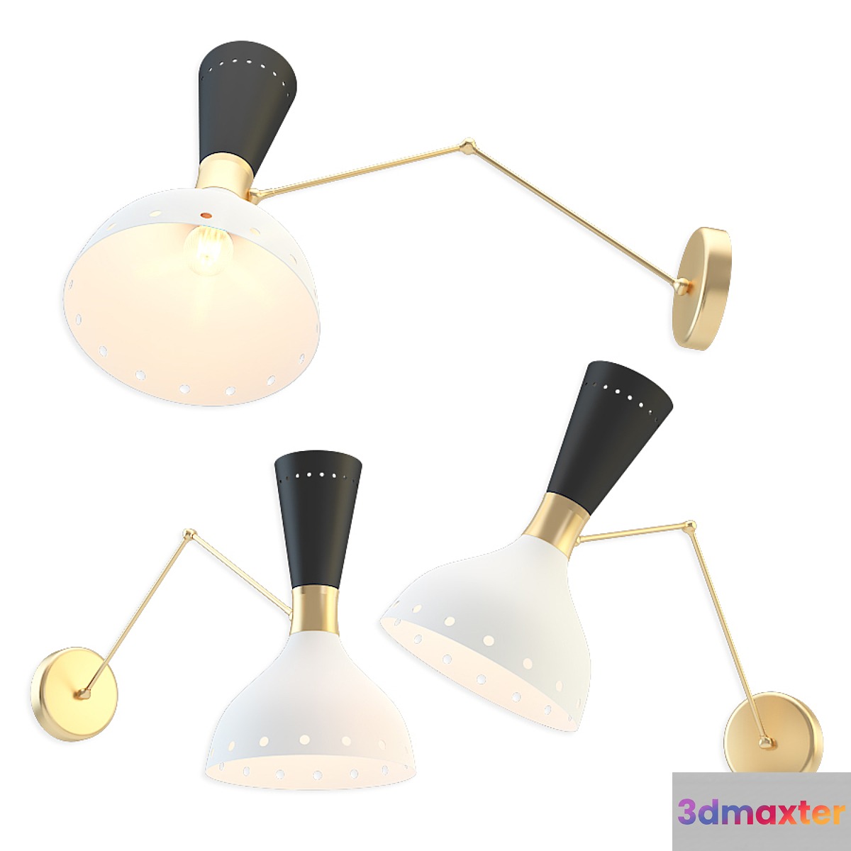 Articulated Sconce Mid-Century Modern - No.2