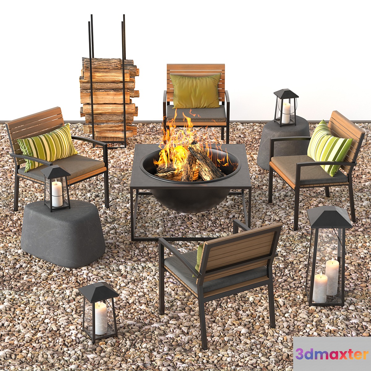 Campfire resting place 3