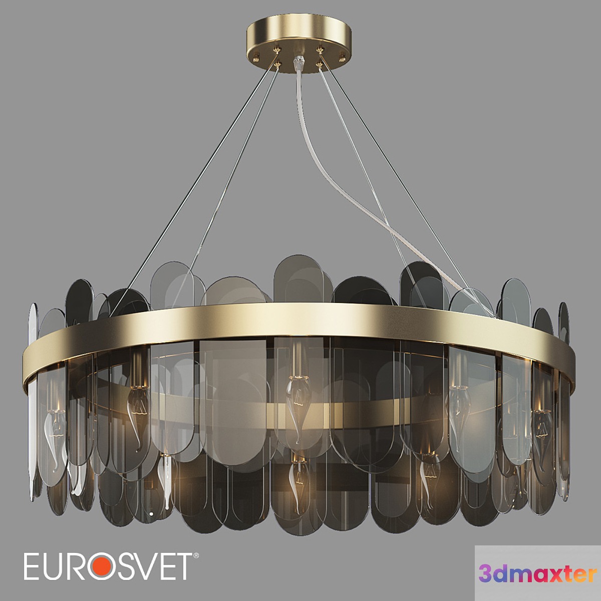 OM Pendant chandelier Bogates 332_10 and 333_10 Conte