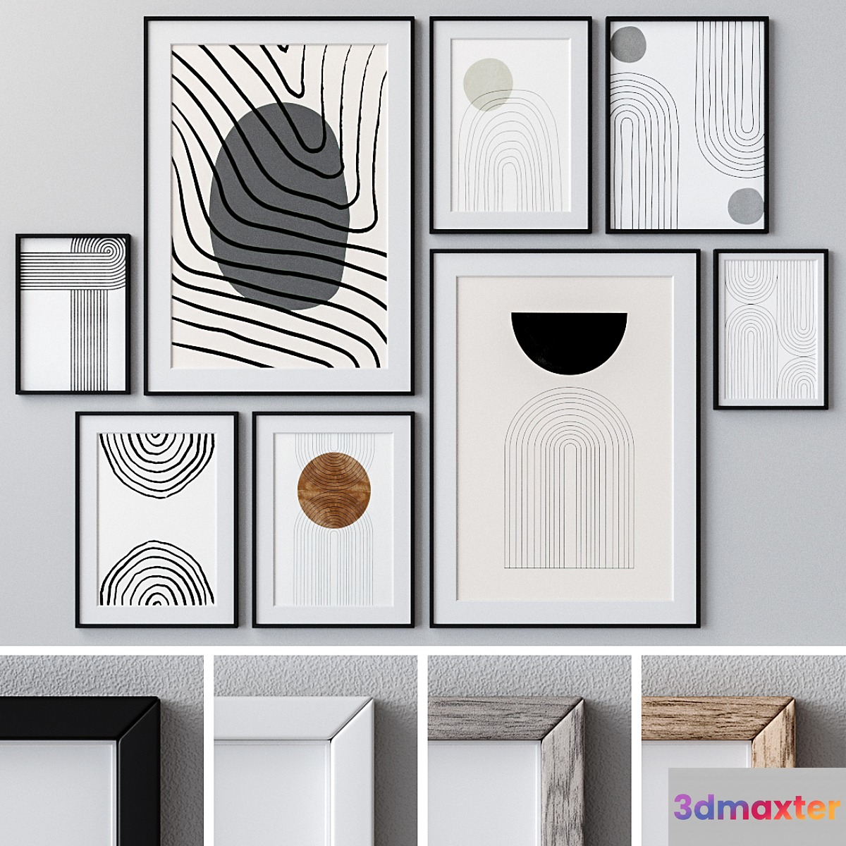 Photo Frames Set 1338 - No.2