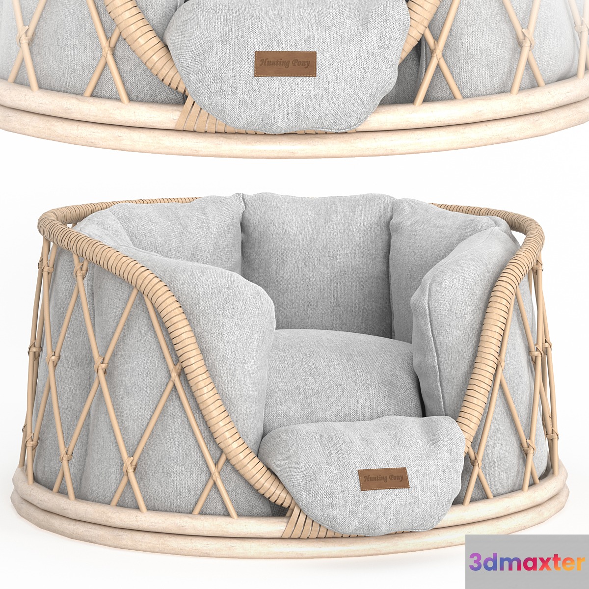 Hunting Pony Bed from the Pony-Nabalkoni vine 3D Max