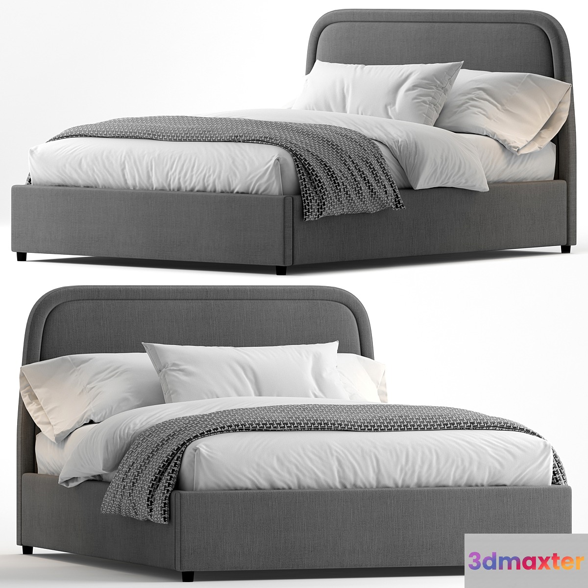West Elm-Camilla queen Bed