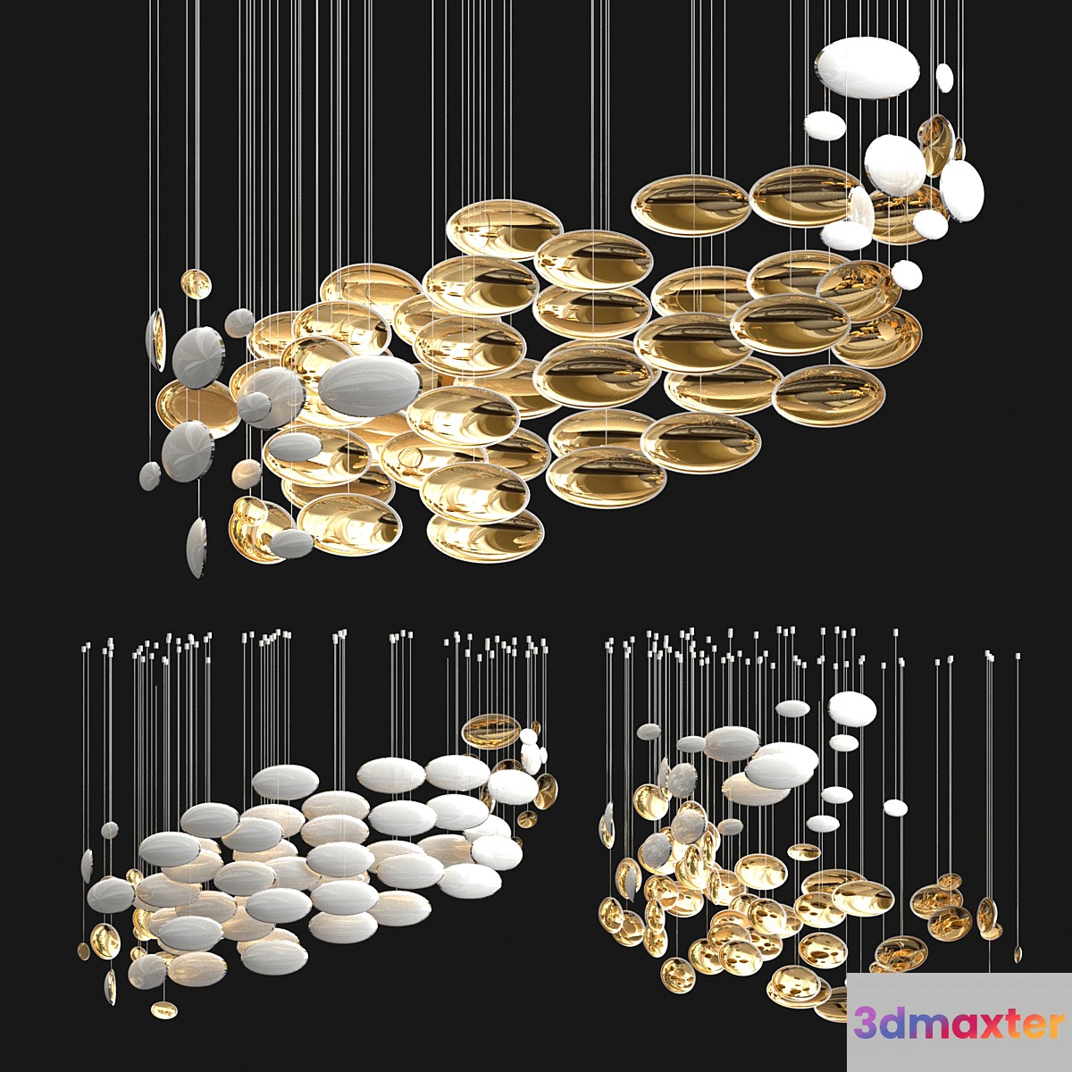 Sans Souci Bowls Chandelier 2 - No.5