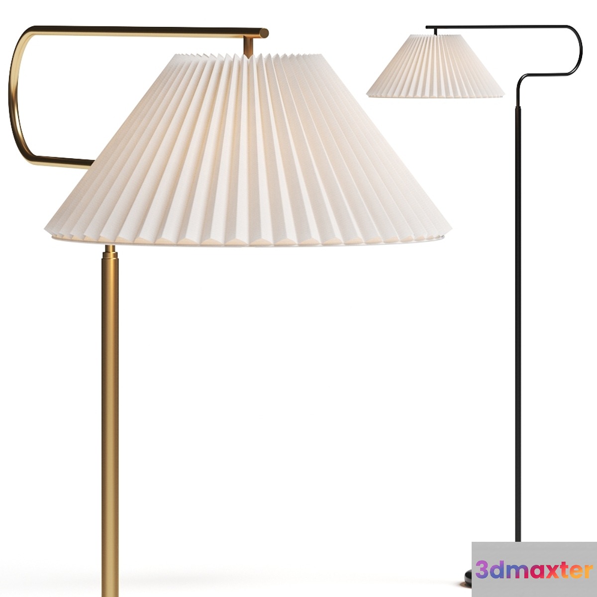 Anthropologie Harriet Pleated Floor Lamp - No.2