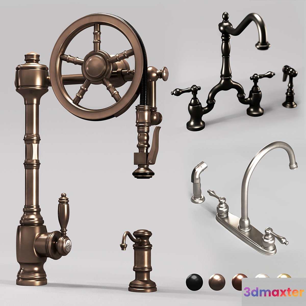 Waterstone and kingston faucets-Vol 01